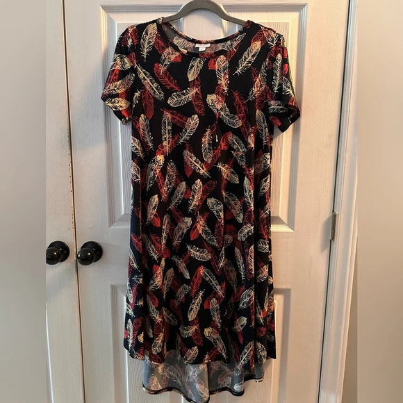 Lularoe feather dress, small - Picture 3 of 9